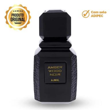 PERFUME AJMAL AMBER WOOD NOIR EAU DE PARFUM UNISSEX 100ML