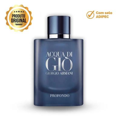 PERFUME ACQUA DI GIO PROFONDO EAU DE PARFUM GIORGIO ARMANI MASCULINO 125ML
