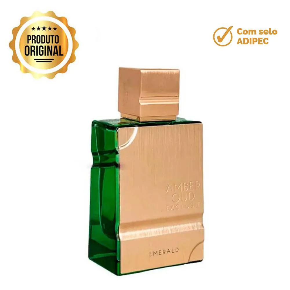 PERFUME AMBER OUD EXCLUSIF EMERALD AL HARAMAIN EAU DE PARFUM UNISSEX 60ML