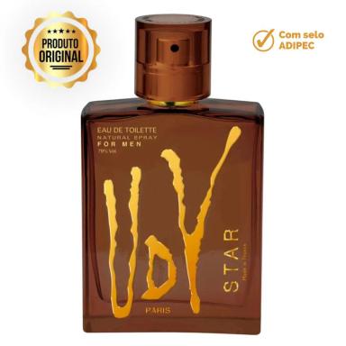 PERFUME UDV STAR EAU DE TOILETTE ULRIC DE VARENS MASCULINO 100ML