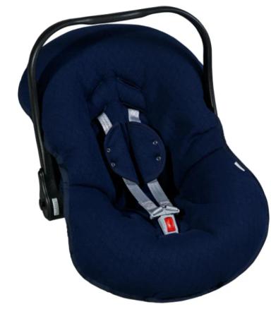 CAPA PARA BEBê CONFORTO MATELADO AZUL BATISTELA BABY