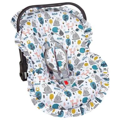 CAPA PARA BEBê CONFORTO 3 PEçAS URSO BATISTELA BABY