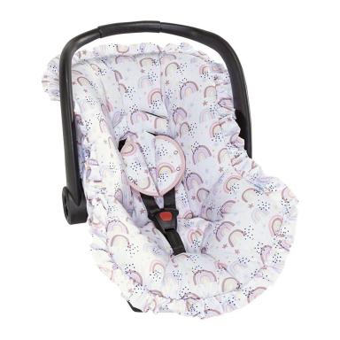 CAPA PARA BEBê CONFORTO 3 PEçAS ARCO-IRIS BATISTELA BABY