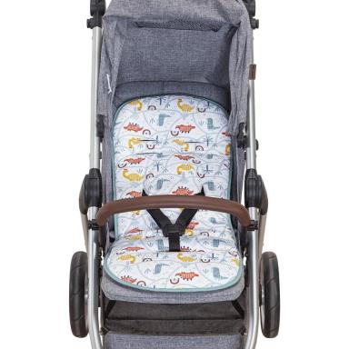 CAPA PARA CARRINHO DE BEBê UNIVERSAL COM ESTAMPA DINOSSAURO