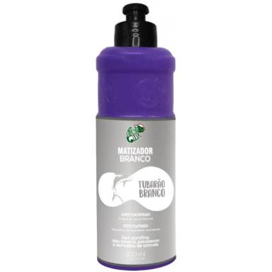 MATIZADOR BRANCO TUBARãO BRANCO EFEITO PLATINADO KAMALEãO COLOR 300ML