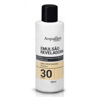 ÁGUA OXIGENADA ACQUAFLORA 30 VOLUMES 90ML