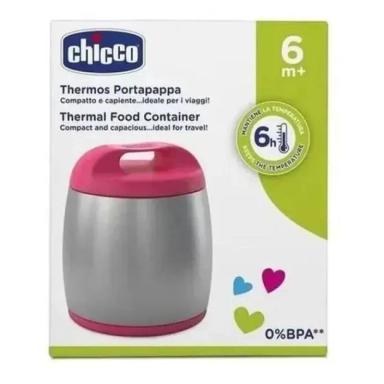 RECIPIENTE TéRMICO INOX - CHICCO THERMOS PORTAPAPPA Rosa