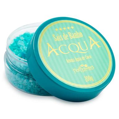 SAIS DE BANHO ACQUA ESFOLIANTE, RELAXANTE E PERFUMADO AROMA ÁGUA DE COCO 200G