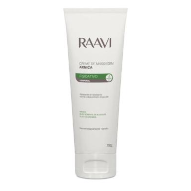 CREME DE MASSAGEM ARNICA RAAVI FISIOATIVO 200G RELAXANTE HIDRATANTE