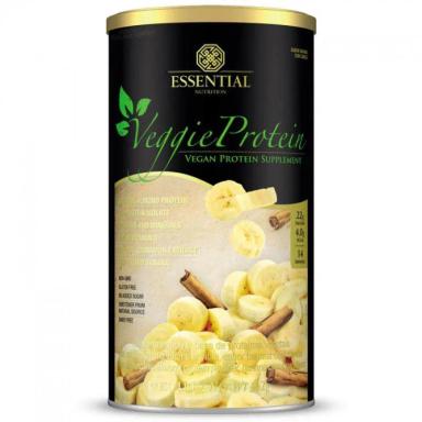 VEGGIE PROTEIN - (450G) - ESSENTIAL NUTRITION Banana E Canela
