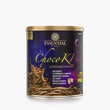 MULTIVITAMíNICO INFANTIL CHOCOKI - 300G - ZERO AçúCAR - ESSENTIAL NUTRITION