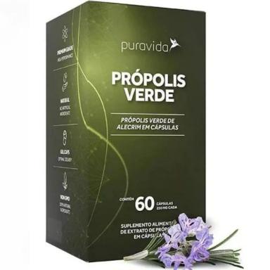 PROPOLIS VERDE PREMIUM - PURAVIDA - 60 CAPSULAS