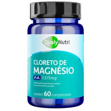 CLORETO DE MAGNéSIO P.A. 1575MG C/60 COMPRIMIDOS - QUALY NUTRI