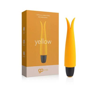 CáPSULA RECARREGáVEL GO VIBE YELLOW
