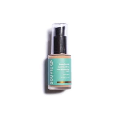 BASE LíQUIDA FACIAL ORGâNICA SOFT MATTE 30ML - SOUVIE Castanha 30 - xpto