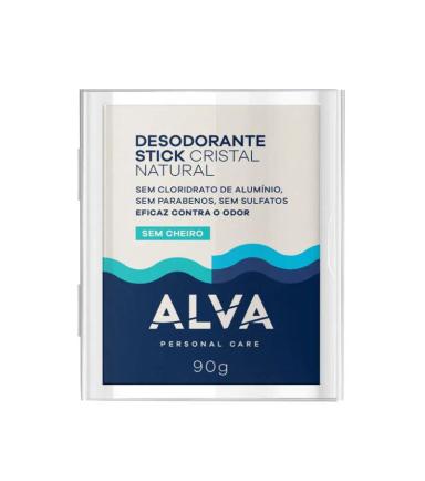 DESODORANTE STICK CRISTAL SENSITIVE STONE 90G - ALVA