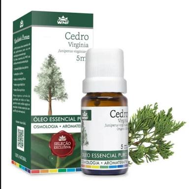 ÓLEO ESSENCIAL NATURAL DE CEDRO VIRGíNIA 5ML - WNF