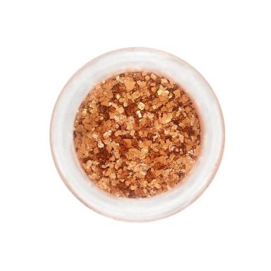 GLITTER BIODEGRADáVEL ECOLóGICO ESCAMAS 1G - PURA COLOR BEAUTY Cobre