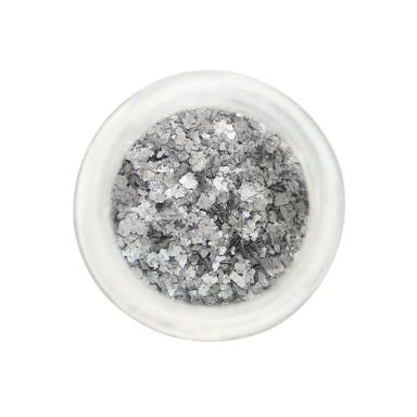 GLITTER BIODEGRADáVEL ECOLóGICO ESCAMAS 1G - PURA COLOR BEAUTY Prata