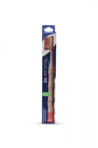 ESCOVA DE DENTE DE BAMBU BIO VEITSMILE LARANJA