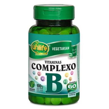 COMPLEXO B 500MG 60 COMP. - UNILIFE