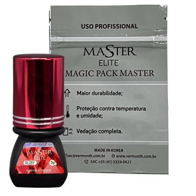 COLA MASTER ELITE RUBY EXTENSãO CíLIOS 3G - PRETA