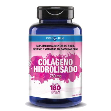 COLáGENO HIDROLISADO COM 180 CáPSULAS SOFTGEL