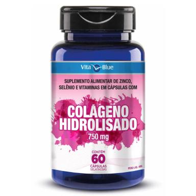 COLáGENO HIDROLISADO COM 60 CáPSULAS SOFTGEL