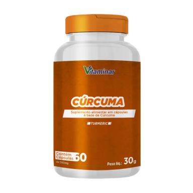 CURCUMA TURMERIC 500MG - VITAMINAR (60 CAPS)