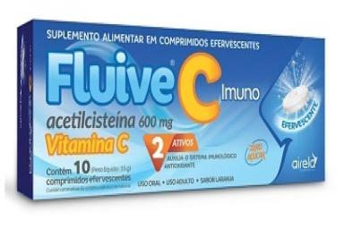 FLUIVE C IMUNO EFERVESCENTE 10 COMPRIMIDOS - AIRELA