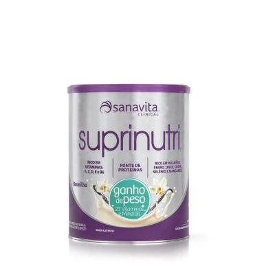 SUPRINUTRI BAUNILHA 400G - SANAVITA