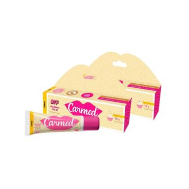 KIT 2UNI HIDRATANTE LABIAL CARMED 10G BFF BEIJINHO FPS30 - CIMED