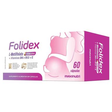 Folidex 60 Cáps - Maxinutri