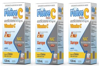 KIT 3UNI FLUIVE C XAROPE 120ML - AIRELA