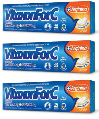KIT 3UNI VITAXONFOR C 16 COMPRIMIDOS - AIRELA