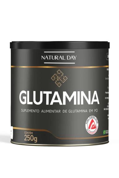 GLUTAMINA LATA 250G - NATURAL DAY