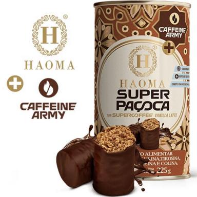 SUPER PAçOCA COM SUPERCOFFE VANILLA LATTE - 225G - HAOMA