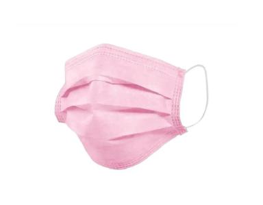 MáSCARA DESCARTáVEL CIRúRGICA TRIPLA CAMADA Rosa