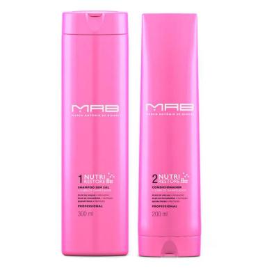 MAB NUTRI RESTORE SHAMPOO 300ML E CONDICIONADOR 200ML