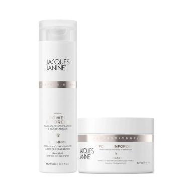 JACQUES JANINE POWER INFORCER SHAMPOO 240ML E MáSCARA 240G