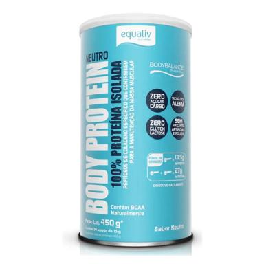 BODY PROTEIN EQUALIV 450G Unica