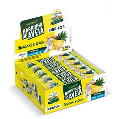 FIBRITOS ABACAXI E COCO BIOSOFT (CX C/ 15UN DE 25G) Unica