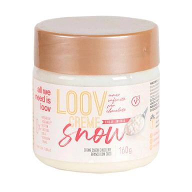 CREME DE CHOCOLATE BRANCO E COCO SNOW CHOCOLIFE 160G Unica