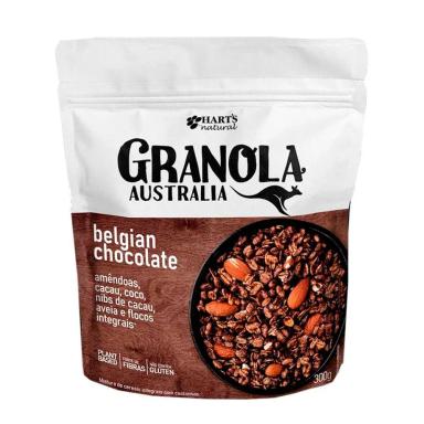 GRANOLA BELGIAN CHOCOLATE HART&amp;amp;#039S NATURAL 300G Unica