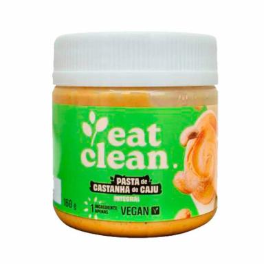 PASTA DE CASTANHA DE CAJU INTEGRAL EAT CLEAN 160G