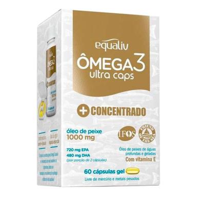ÔMEGA 3 ULTRA EQUALIV 60 CAPS Unica