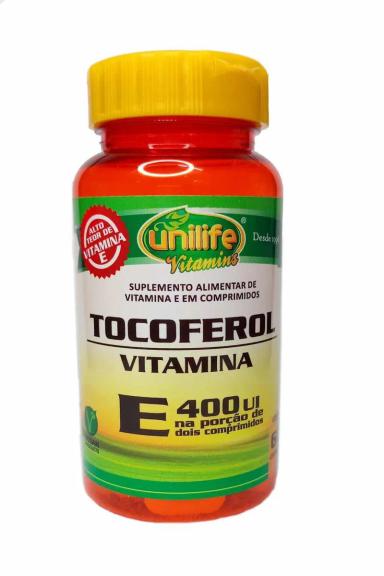 VITAMINA E TOCOFEROL - UNILIFE - 60 COMPRIMIDOS