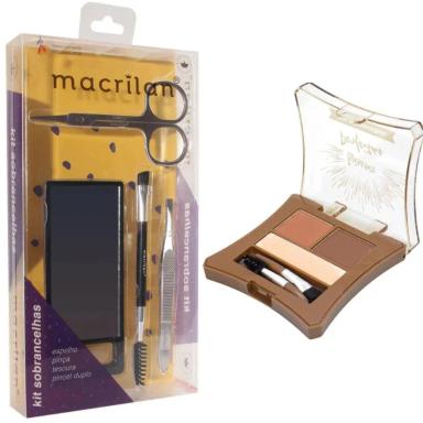 COMBO KIT SOBRANCELHAS PERFEITAS + TRIO DE SOMBRAS - KS200 + L1011