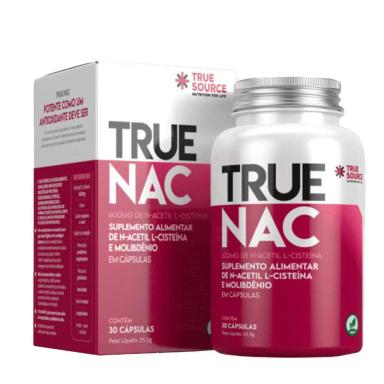 NAC N-ACETILCISTEíNA TRUE SOURCE 60 CAPS Unica