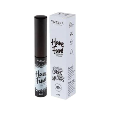 DELINEADOR LíQUIDO BRANCO HAVE FUN - VIZZELA